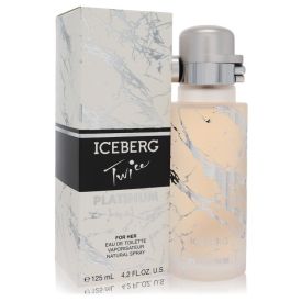 Iceberg twice platinum by Iceberg 4.2 oz Eau De Toilette Spray for Women