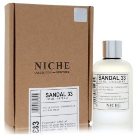 Khalis sandal 33 niche collection by Khalis 3.4 oz Eau De Parfum Spray for Men