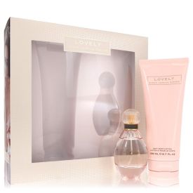 Lovely by Sarah jessica parker -- Gift Set  1.7 oz Eau De Parfum Spray + 6.7 oz Body Lotion for Women