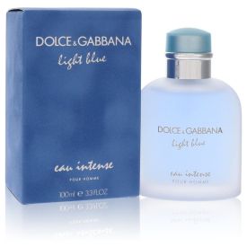 Light blue eau intense by Dolce & gabbana 3.3 oz Eau De Parfum Spray for Men