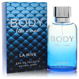 La rive body like a man by La rive 3 oz Eau De Toilette Spray for Men