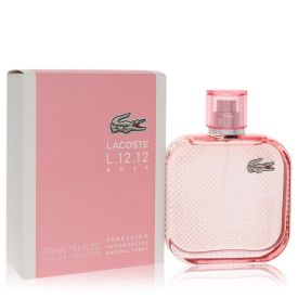 Lacoste eau de lacoste l.12.12 rose sparkling by Lacoste 3.3 oz Eau De Toilette Spray for Women