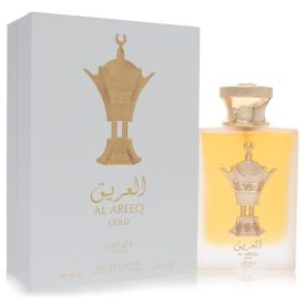 Lattafa al areeq gold by Lattafa 3.4 oz Eau De Parfum Spray (Unisex) for Unisex