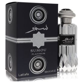 Lattafa sumou platinum by Lattafa 3.4 oz Eau De Parfum Spray (Unisex) for Unisex
