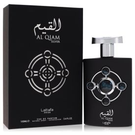 Lattafa pride al qiam silver by Lattafa 3.4 oz Eau De Parfum Spray for Men