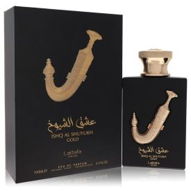 Lattafa pride ishq al shuyukh gold by Lattafa 3.4 oz Eau De Parfum Spray (Unisex) for Unisex