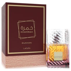 Lattafa khamrah dukhan by Lattafa 3.4 oz Eau De Parfum Spray (Unisex) for Unisex