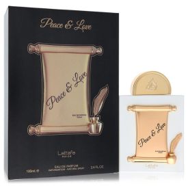 Lattafa peace & love by Lattafa 3.4 oz Eau De Parfum Spray (Unisex) for Unisex