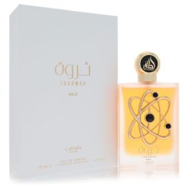 Lattafa pride tharwah gold by Lattafa 3.4 oz Eau De Parfum Spray for Women