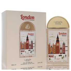 Lattafa pride london the city of contrast by Lattafa 3.4 oz Eau De Parfum Spray (Unisex) for Unisex