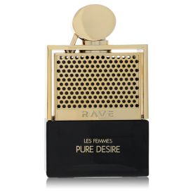 Lattafa rave pure desire gold by Lattafa 3.4 oz Eau De Parfum Spray (Unboxed) for Women