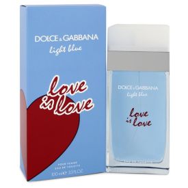 Light blue love is love by Dolce & gabbana 3.3 oz Eau De Toilette Spray for Women
