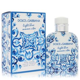 Light blue summer vibes by Dolce & gabbana 4.2 oz Eau De Toilette Spray for Men