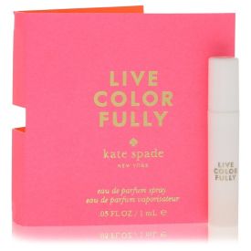 Live colorfully by Kate spade .05 oz Vial (sample) for Women