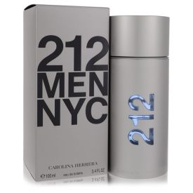 212 by Carolina herrera 3.4 oz Eau De Toilette Spray (New Packaging) for Men