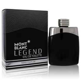 Montblanc legend by Mont blanc 3.4 oz Eau De Toilette Spray for Men