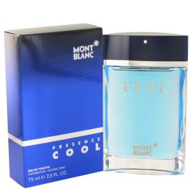 Presence cool by Mont blanc 2.5 oz Eau De Toilette Spray for Men