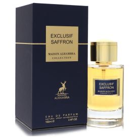 Maison alhambra exclusif saffron by Maison alhambra 3.4 oz Eau De Parfum Spray (Unisex) for Unisex