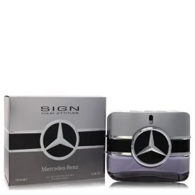 Mercedes benz sign your attitude by Mercedes benz 3.4 oz Eau De Toilette Spray for Men