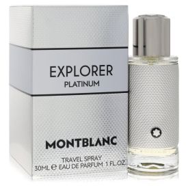 Montblanc explorer platinum by Mont blanc 1.0 oz Eau De Parfum Spray for Men