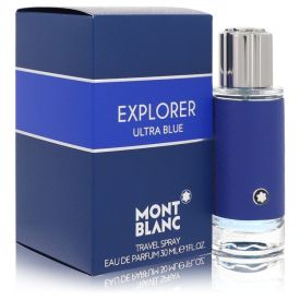 Montblanc explorer ultra blue by Mont blanc 1 oz Eau De Parfum Spray for Men