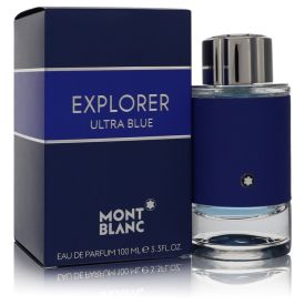 Montblanc explorer ultra blue by Mont blanc 3.3 oz Eau De Parfum Spray for Men