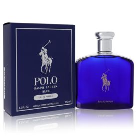 Polo blue by Ralph lauren 4.2 oz Eau De Parfum Spray for Men