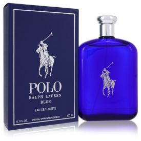 Polo blue by Ralph lauren 6.7 oz Eau De Toilette Spray for Men