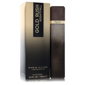 Paris hilton gold rush nightfall by Paris hilton 3.4 oz Eau De Toilette Spray for Men
