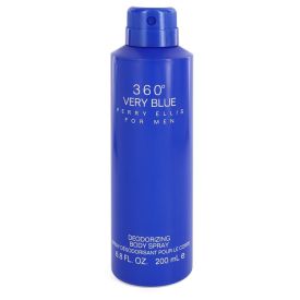 Perry ellis 360 very blue by Perry ellis 6.8 oz Body Spray (unboxed) for Men