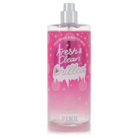 Pink fresh and clean chilled by Victoria's secret 8.4 oz Body Mist (Tester) for Women
