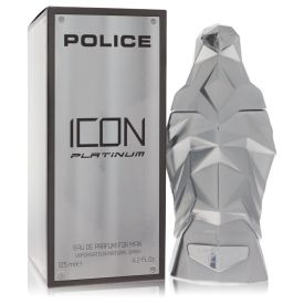 Police icon platinum by Police colognes 4.2 oz Eau De Parfum Spray for Men