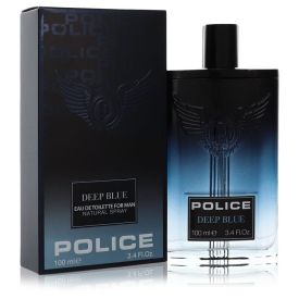 Police deep blue by Police colognes 3.4 oz Eau De Toilette Spray for Men
