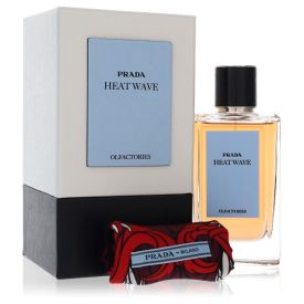 Prada olfactories heat wave by Prada 3.4 oz Eau De Parfum Spray with Gift Pouch (Unisex)   Eau de Parfum Spray + Gift Pouch for Unisex