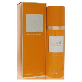 Rasasi alwan by Rasasi 3.38 oz Cool Sensation Mist (Unisex) for Unisex