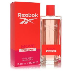 Reebok move your spirit by Reebok 3.4 oz Eau De Toilette Spray for Women