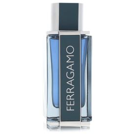 Salvatore ferragamo intense leather by Salvatore ferragamo 3.4 oz Eau De Parfum Spray (Unboxed) for Men