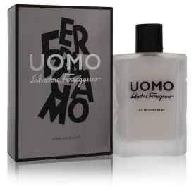 Salvatore ferragamo uomo by Salvatore ferragamo 3.4 oz After Shave Balm for Men