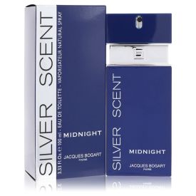 Silver scent midnight by Jacques bogart 3.4 oz Eau De Toilette Spray for Men
