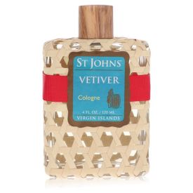St johns vetiver by St johns bay rum 4 oz Cologne Spray for Men