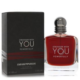 Stronger with you powerfully by Giorgio armani 3.4 oz Eau De Parfum Spray for Men