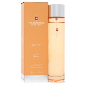 Swiss army for her apricot rose by Swiss army 3.4 oz Eau De Toilette Spray for Women