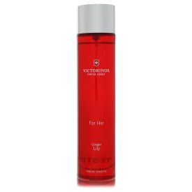 Swiss army ginger lily by Swiss army 3.4 oz Eau De Toilette Spray (Tester) for Women