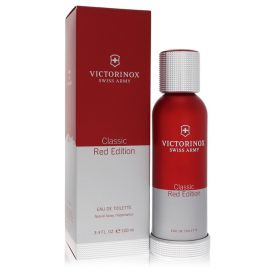 Swiss army red edition by Victorinox 3.4 oz Eau De Toilette Spray for Men