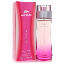 Touch of pink by Lacoste 3 oz Eau De Toilette Spray for Women