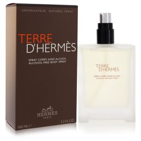 Terre d'hermes by Hermes 3.3 oz Body Spray (Alcohol Free) for Men