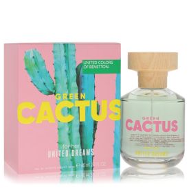 United dreams green cactus by Benetton 2.7 oz Eau De Toilette Spray for Women