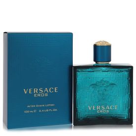 Versace eros by Versace 3.4 oz After Shave Lotion for Men