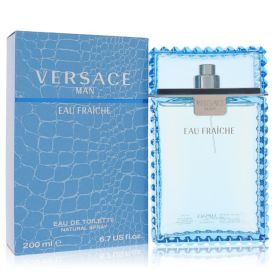 Versace man by Versace 6.7 oz Eau Fraiche Eau De Toilette Spray (Blue) for Men