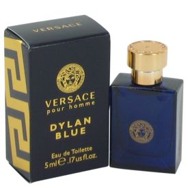 Versace pour homme dylan blue by Versace .17 oz Mini EDT for Men